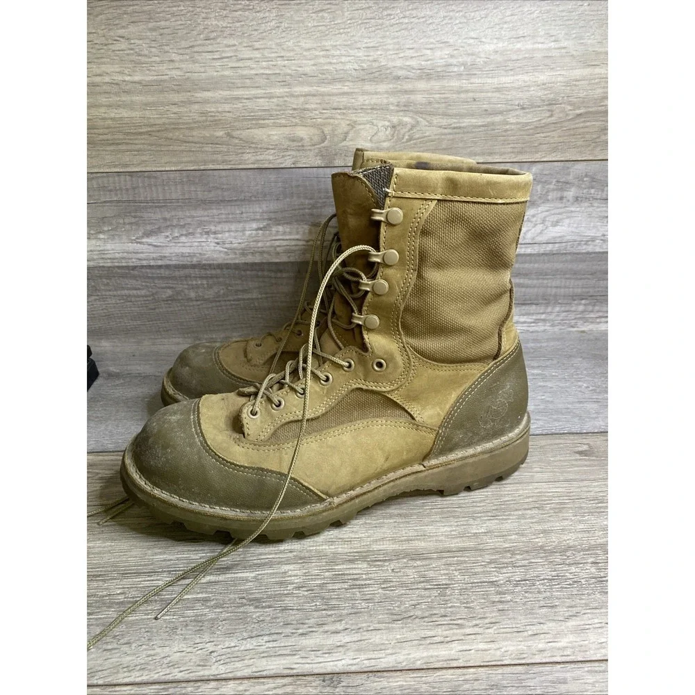 Danner USMC RAT TEMPERATE (TW) Military Boots Tan 15660X Size 10.5 W